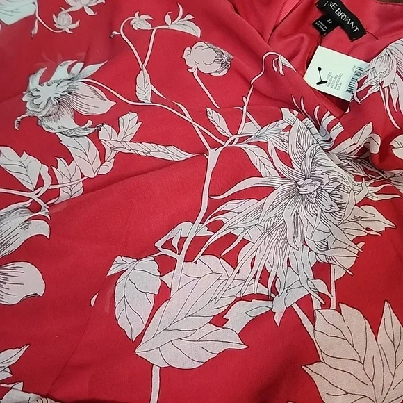 NWT Lane Bryant Floral Flowy Dress - Picture 6 of 6